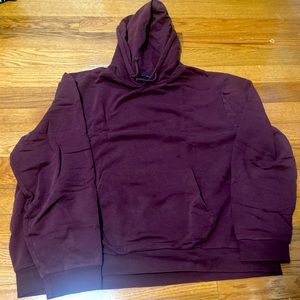 ASOS Burgundy Hoody 3X